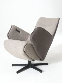 Relaxfauteuils-Eijerkamp Collectie Twister Pro Relaxfauteuil Creme