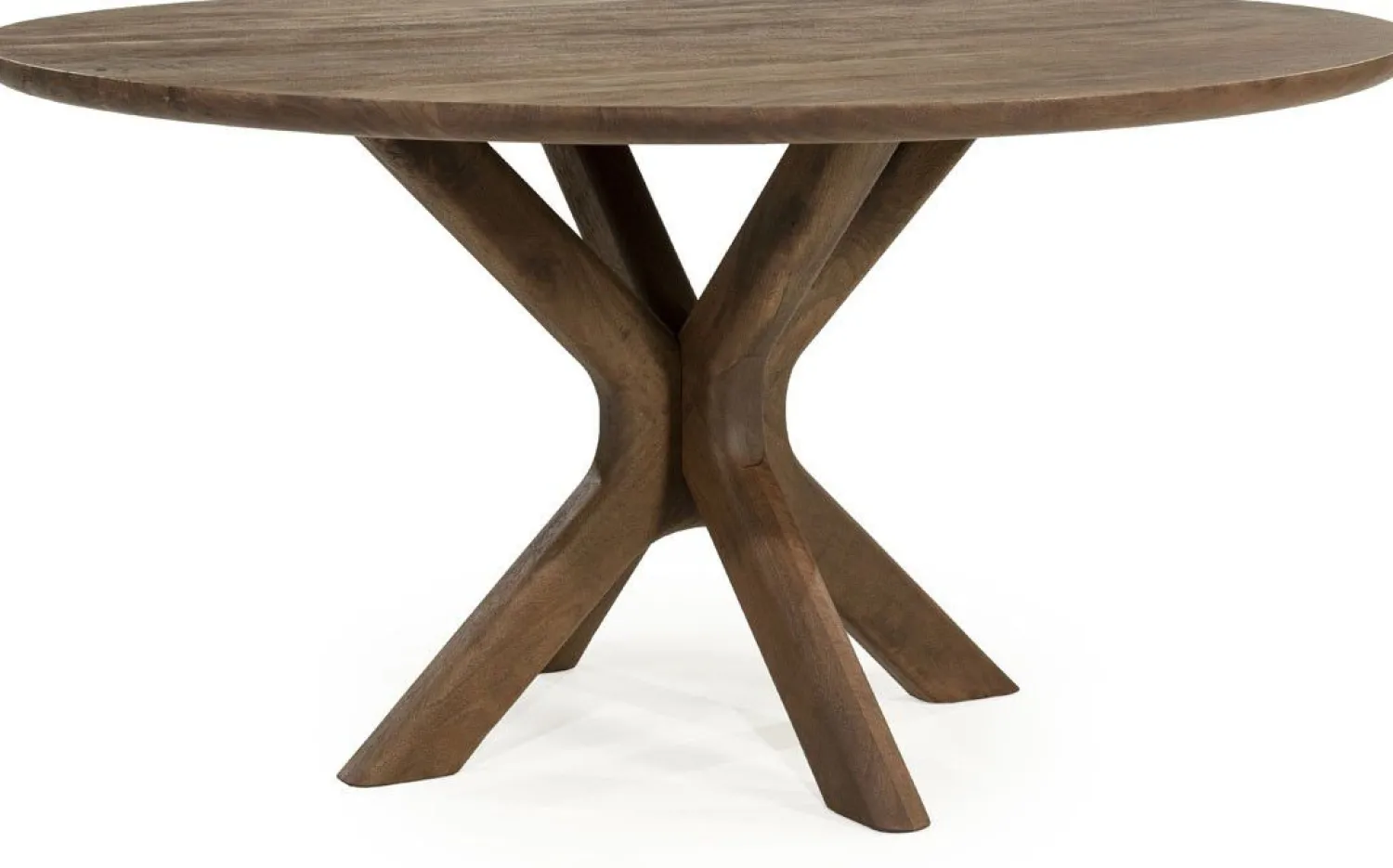 Houten Eettafels-Eleonora Tycho Eettafel Lichtbruin