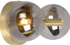 Wandlampen|Wandlampen-Lucide Tycho Wandlamp Mat Goud