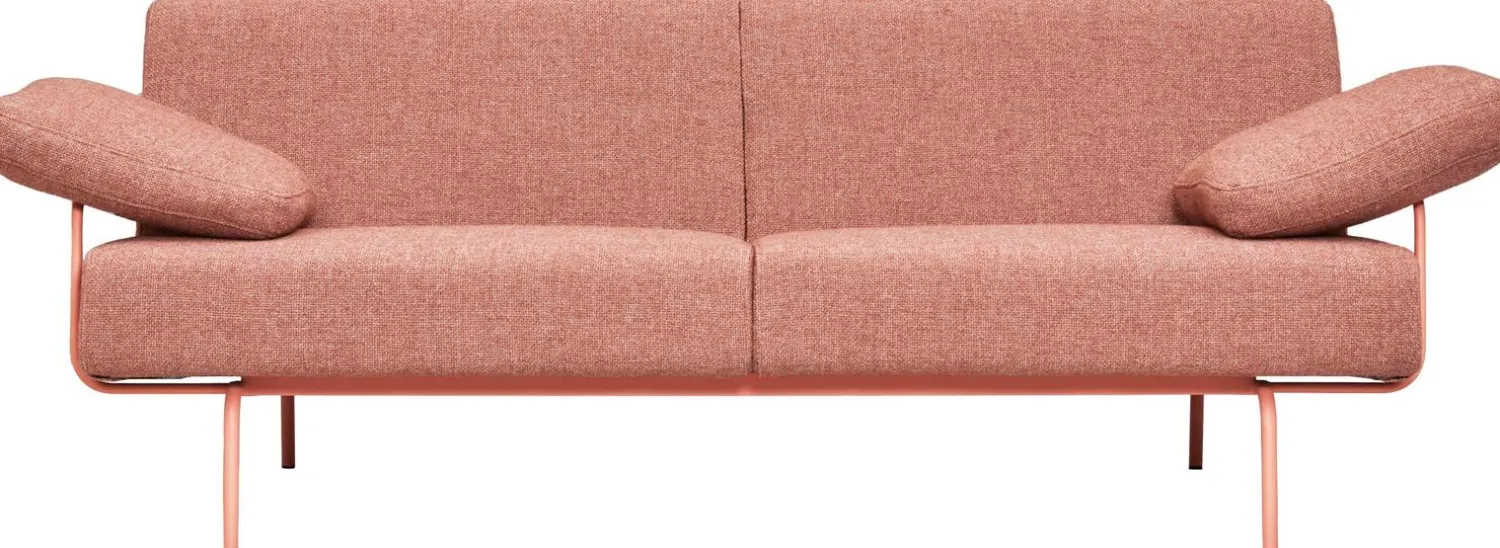 Zitbanken-Harvink Tyfoon 2,5-zitsbank Roze