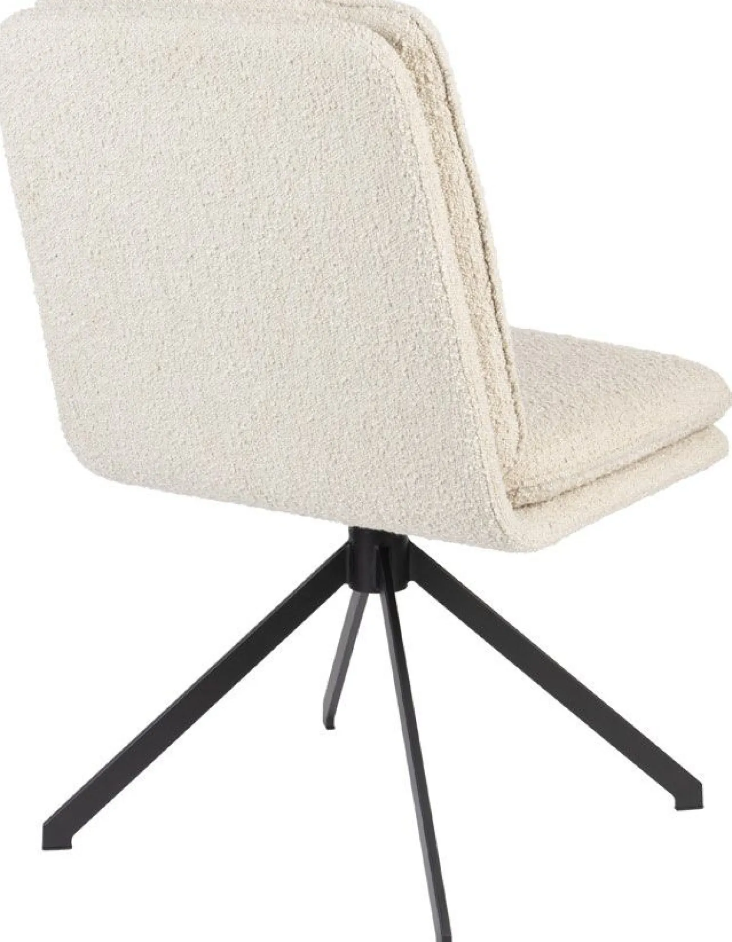 Draaibare Eetkamerstoelen|Eetkamerstoelen Zonder Armleuning-Zuiver Tyler (set van 2) Eetkamerstoel Wit