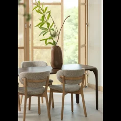 Eetkamerstoelen Zonder Armleuning-WOOOD Udar Eetkamerstoel Natural