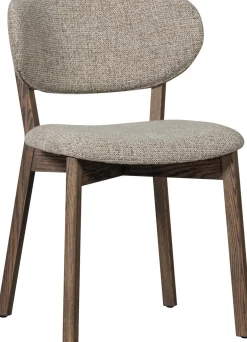 Eetkamerstoelen Zonder Armleuning-WOOOD Udar Eetkamerstoel Dark Brown
