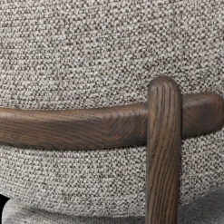 Eetkamerstoelen Zonder Armleuning-WOOOD Udar Eetkamerstoel Dark Brown