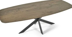 Houten Eettafels-Montèl Ultimo Eettafel Deer Brown