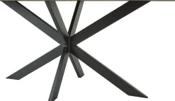 Houten Eettafels-Montèl Ultimo Eettafel Deer Brown