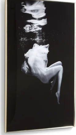 Wanddecoraties-COCO maison Under Water Wanddecoratie Zwart, Wit