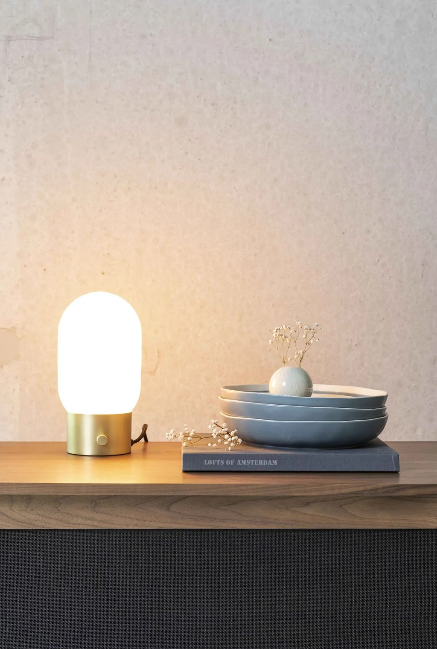 Tafellampen|Tafellampen-Zuiver Urban Charger (set van 4) Tafellamp Gold