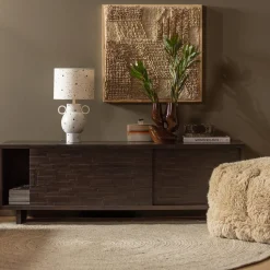 Vloerkleden|Wollen Vloerkleden-WOOOD Utopia Vloerkleed Natural