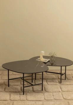 Organische Salontafels-WOOOD Vajen Salontafel Black
