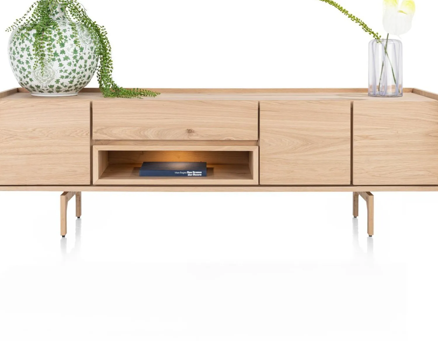 Tv-Meubels-XOOON Valgard Lowboard Natural Sand