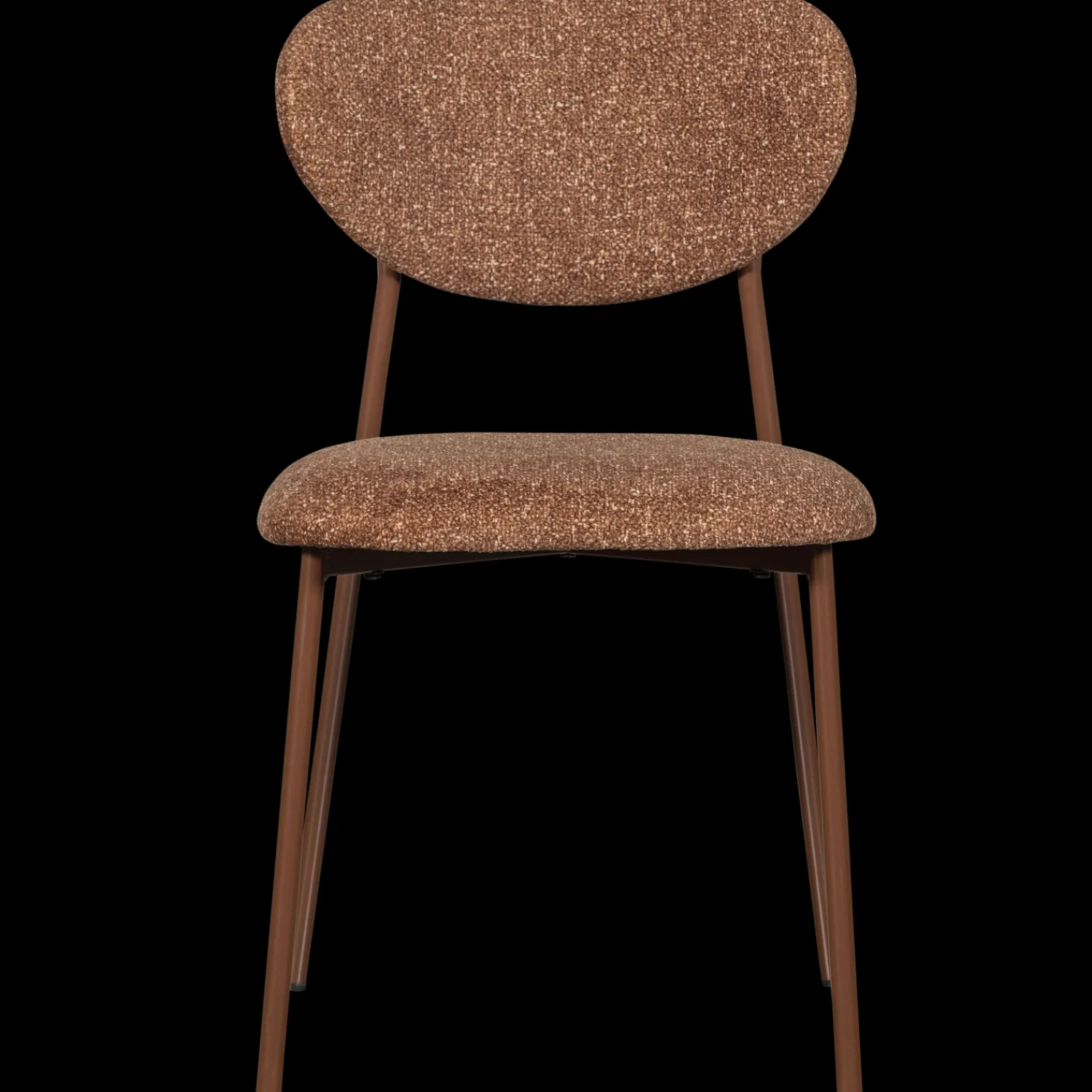 Eetkamerstoelen Zonder Armleuning-WOOOD Valor Eetkamerstoel Brown