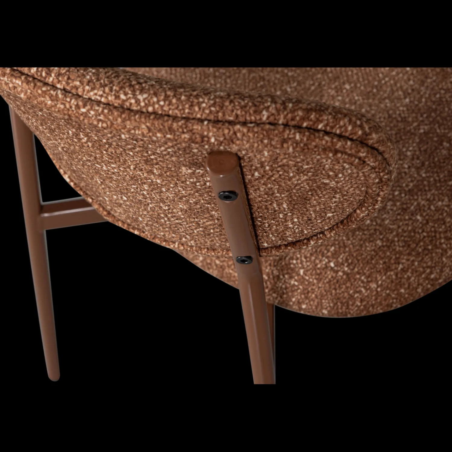 Eetkamerstoelen Zonder Armleuning-WOOOD Valor Eetkamerstoel Brown