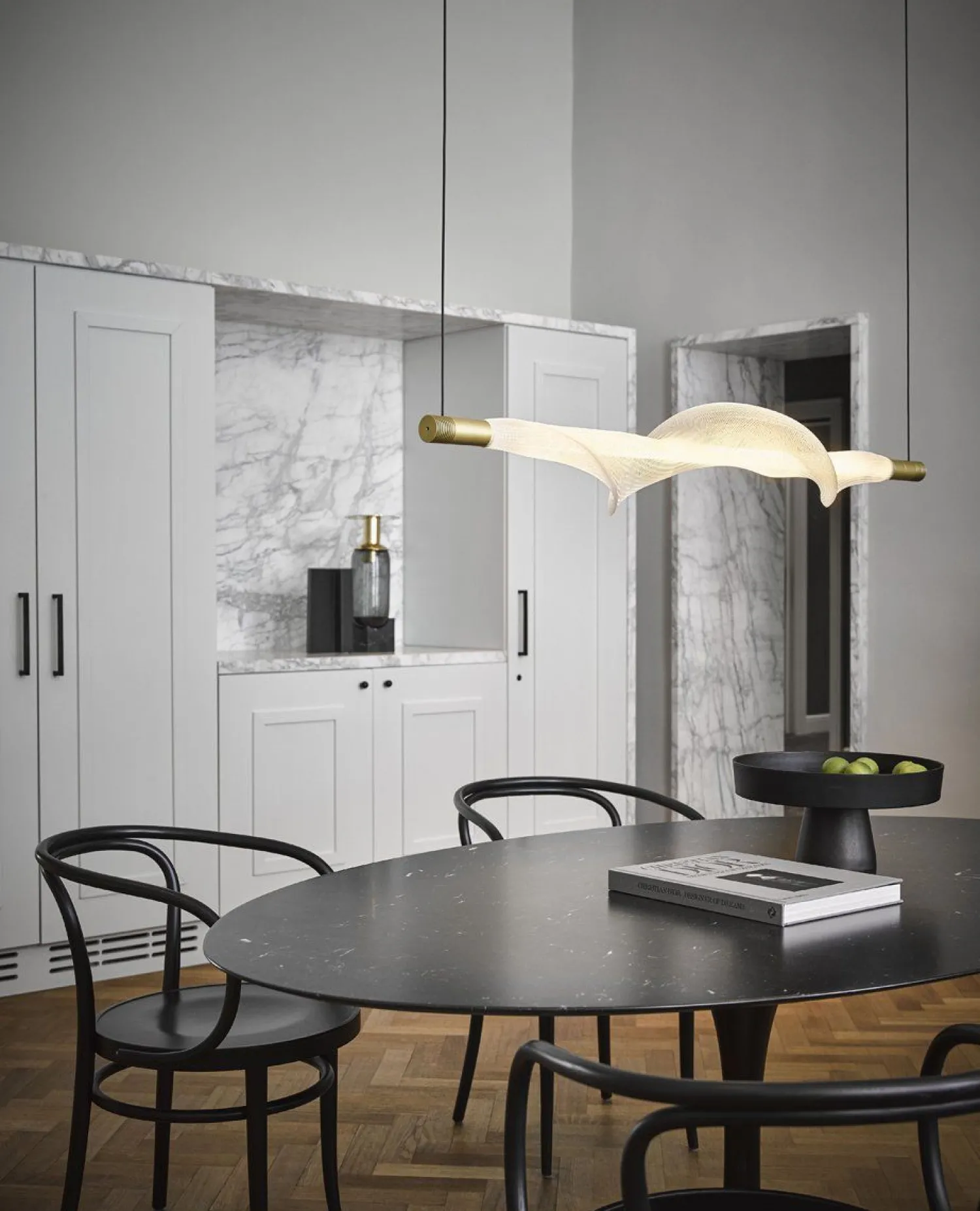Design Hanglampen|Design Hanglampen-Hollands Licht Vapour Hanglamp Goud