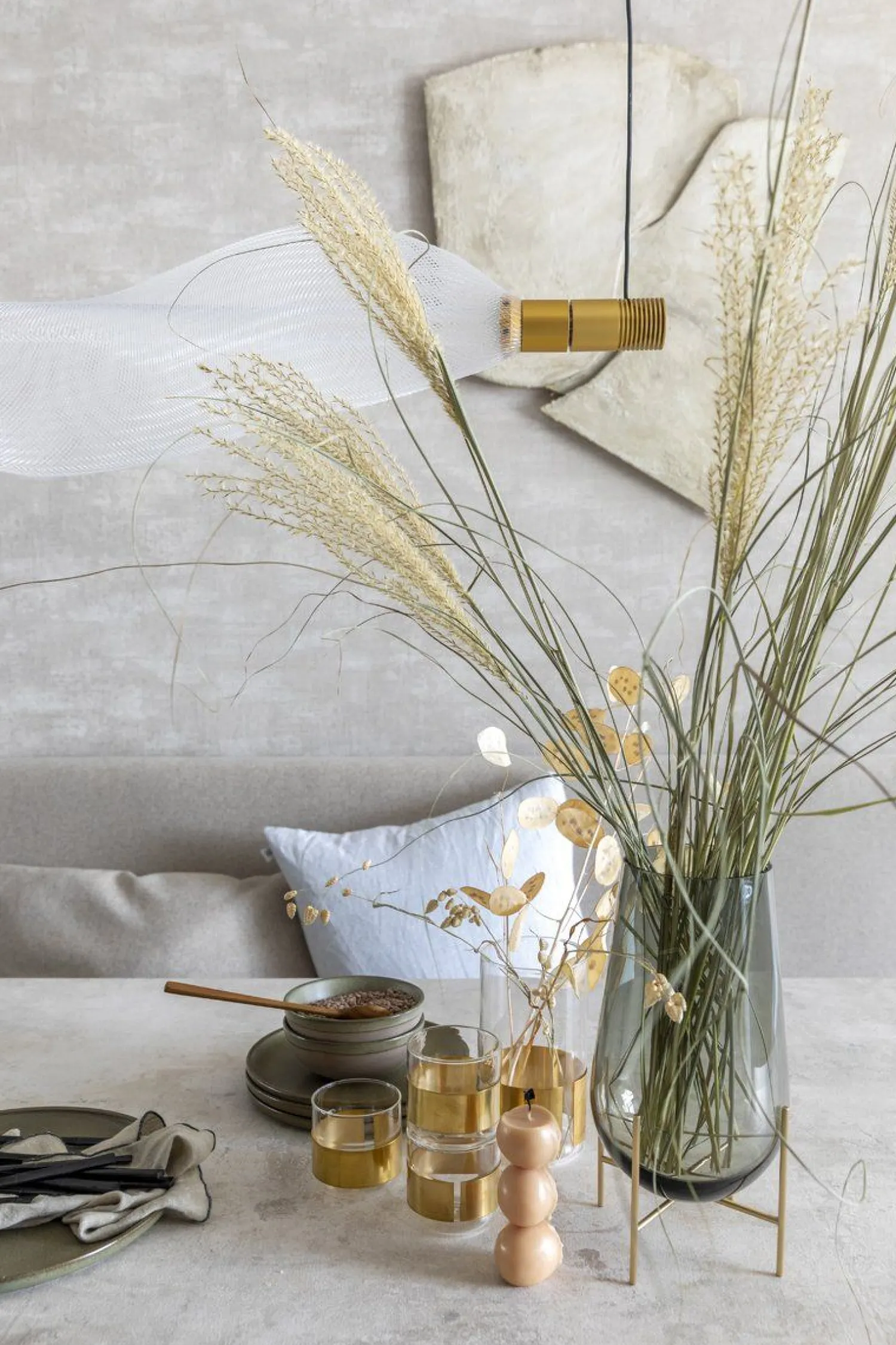 Design Hanglampen|Design Hanglampen-Hollands Licht Vapour Hanglamp Goud