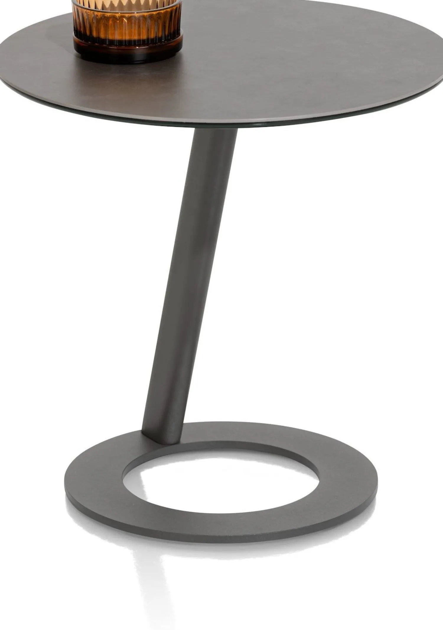 Ronde Salontafels-Henders en Hazel Vegas Salontafel Antraciet