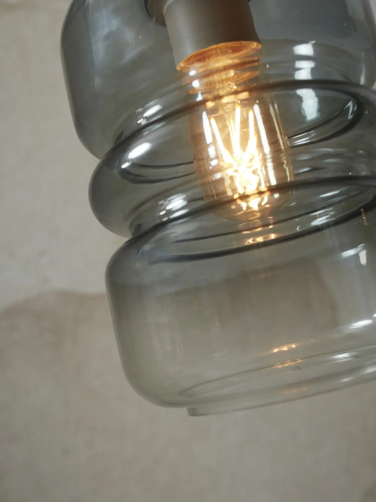 Glazen Hanglampen|Glazen Hanglampen-It's about RoMi Verona Hanglamp Light Grey