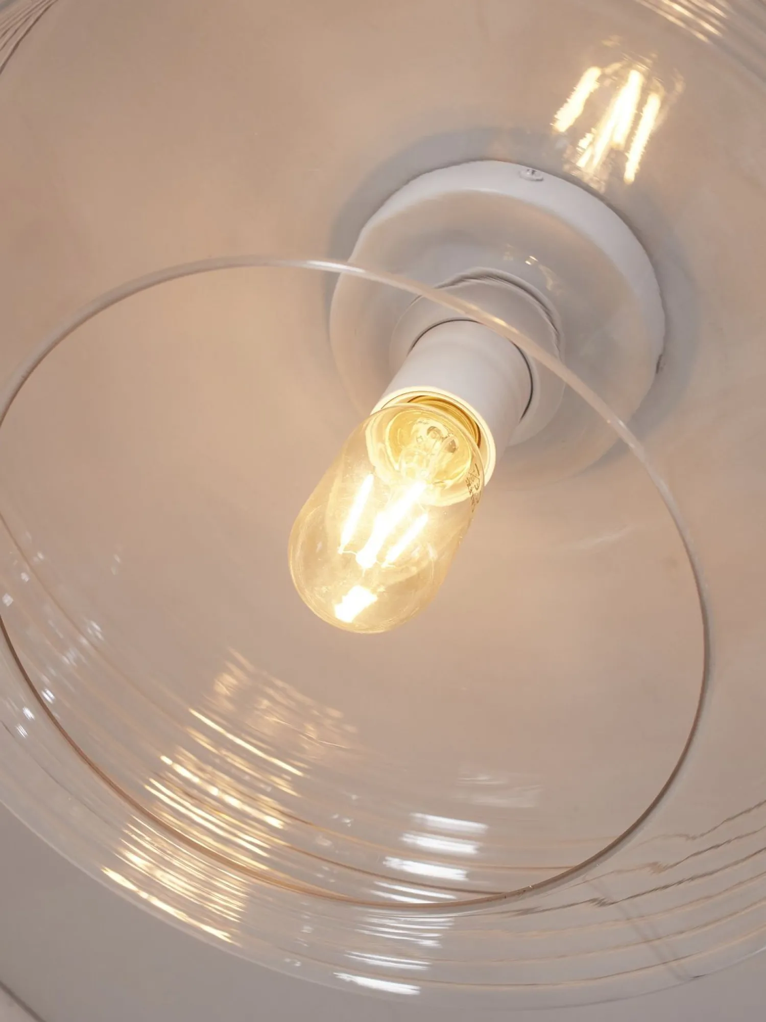 Plafondlampen|Plafondlampen-It's about RoMi Verona Plafondlamp Transparant