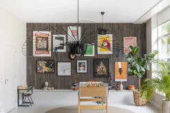 Moderne Hanglampen|Moderne Hanglampen-Petite Friture Vertigo L Hanglamp Zwart