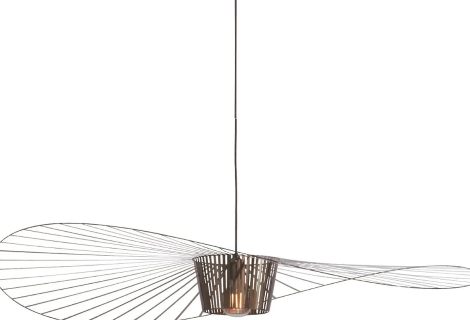 Moderne Hanglampen|Moderne Hanglampen-Petite Friture Vertigo M Hanglamp Bronze