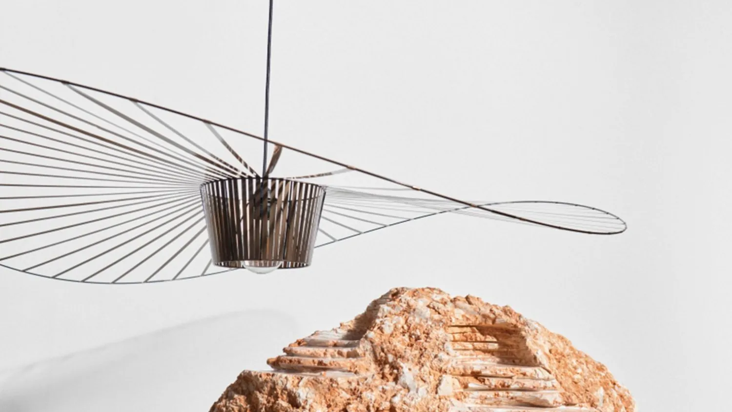 Moderne Hanglampen|Moderne Hanglampen-Petite Friture Vertigo M Hanglamp Bronze