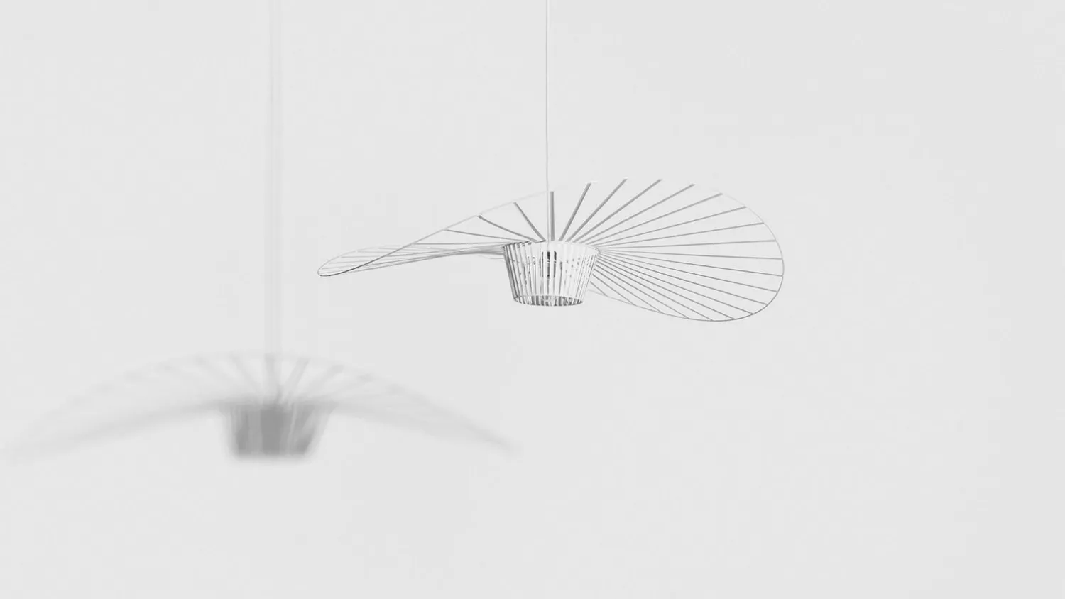 Moderne Hanglampen|Moderne Hanglampen-Petite Friture Vertigo M Hanglamp Wit