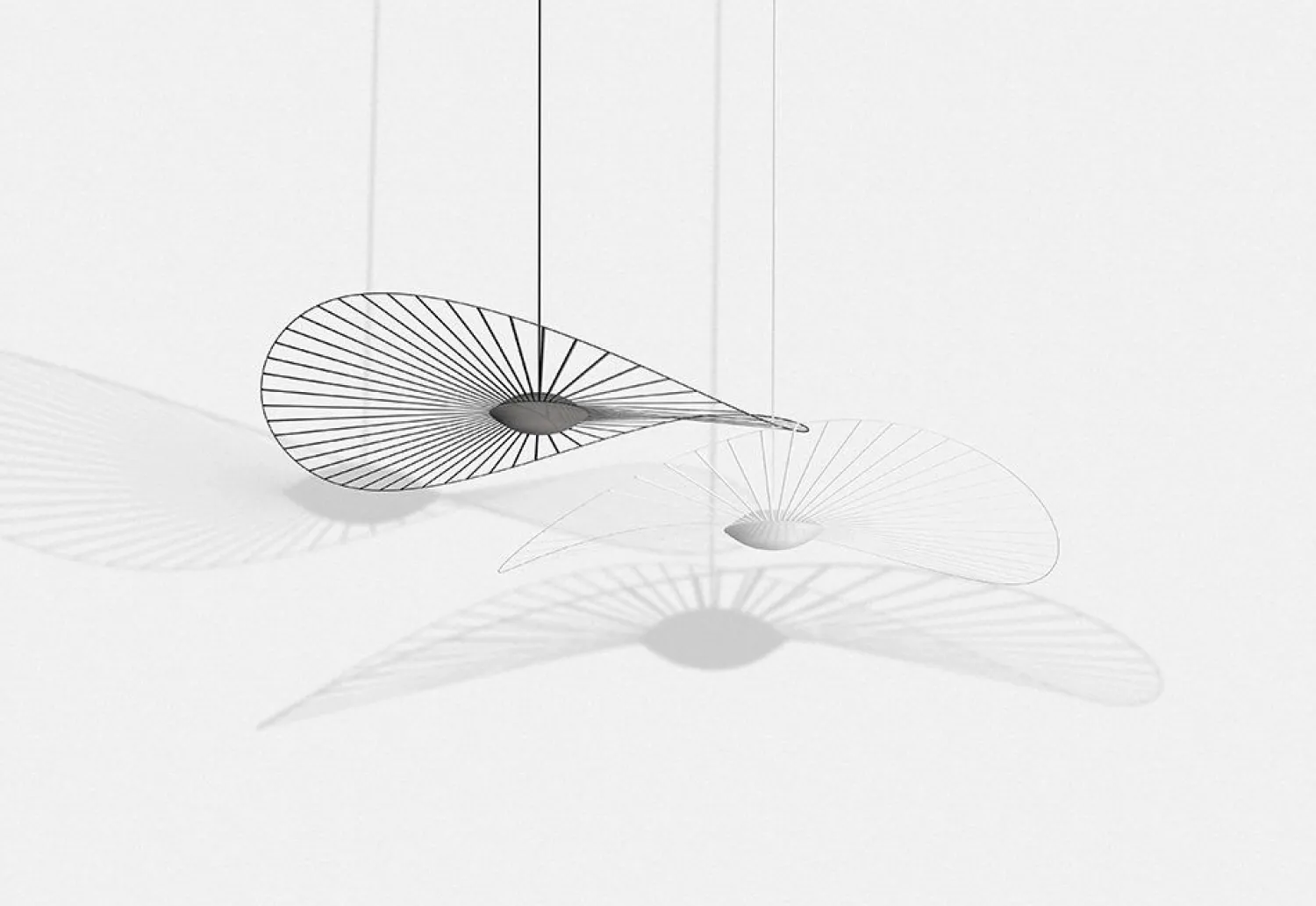 Design Hanglampen|Design Hanglampen-Petite Friture Vertigo Nova L Hanglamp Zwart