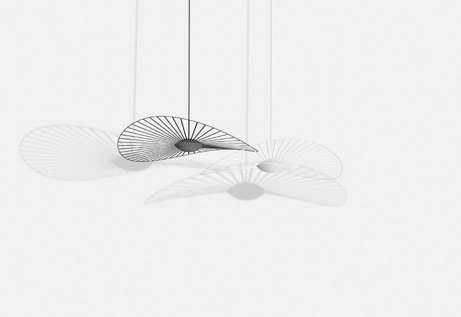 Design Hanglampen|Design Hanglampen-Petite Friture Vertigo Nova M Hanglamp Zwart