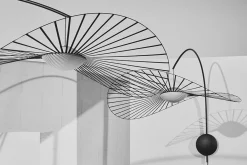 Design Wandlampen|Wandlampen-Petite Friture Vertigo Nova Wandlamp Zwart