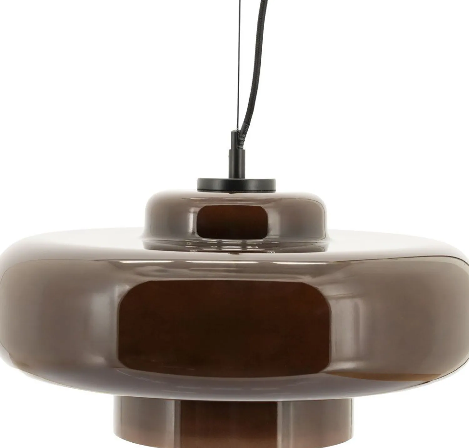 Moderne Hanglampen|Moderne Hanglampen-By Boo Vetro Hanglamp Bruin