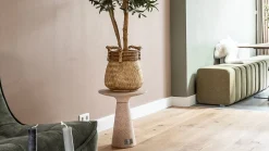 Ronde Bijzettafels-Zuiver Victoria Bijzettafel Pink