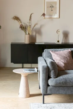 Ronde Bijzettafels-Zuiver Victoria Bijzettafel Pink