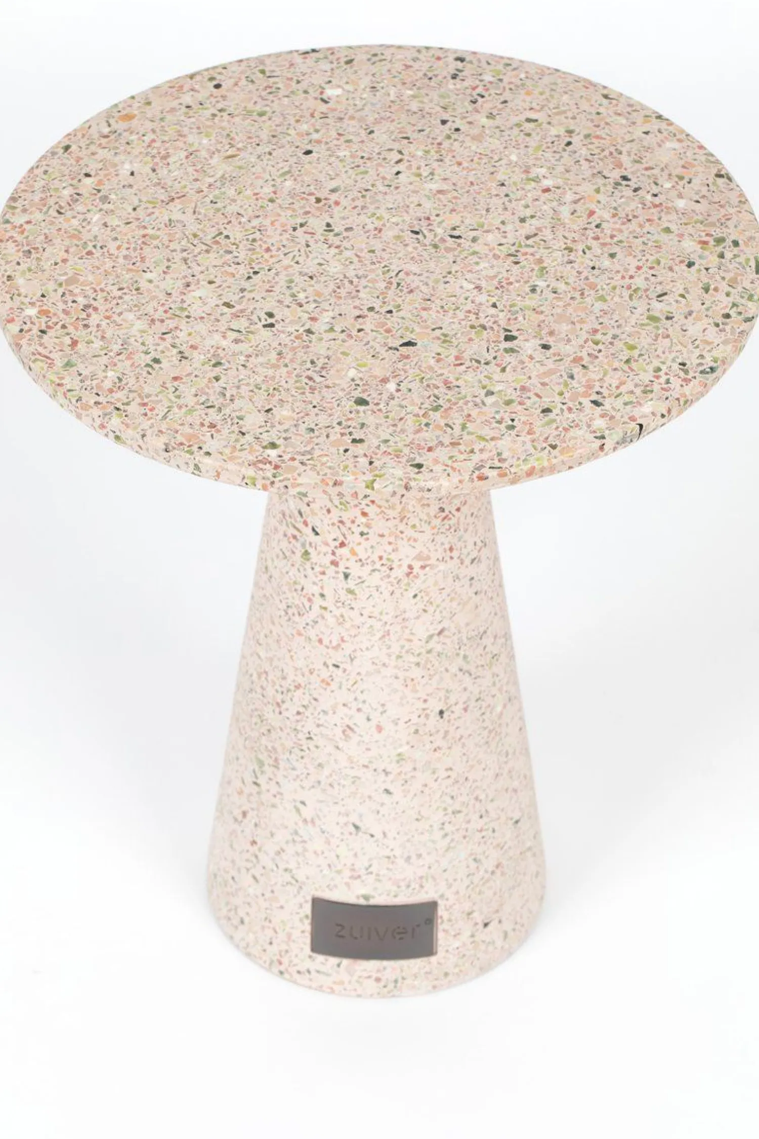 Ronde Bijzettafels-Zuiver Victoria Bijzettafel Pink