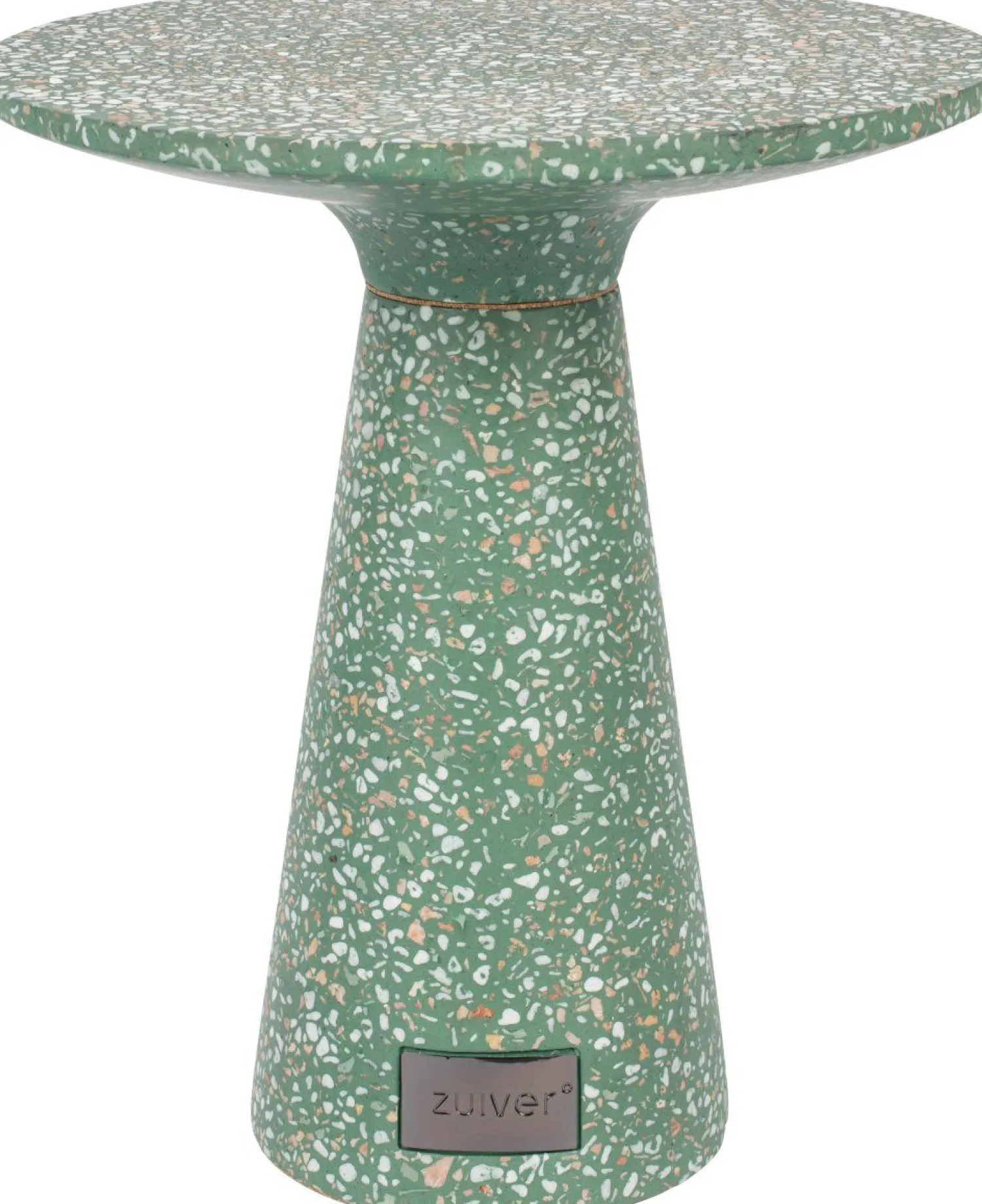 Ronde Bijzettafels-Zuiver Victoria Bijzettafel Green