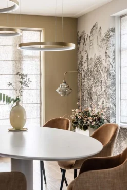Hanglampen|Hanglampen-Lucide Vidal Hanglamp Goud