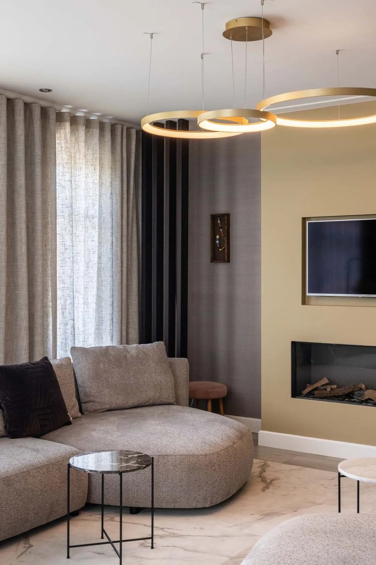 Hanglampen|Hanglampen-Lucide Vidal Hanglamp Goud