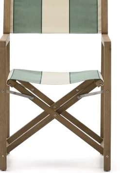 Tuinstoelen-Kave Home Vilara Tuinstoel Beige, Groen
