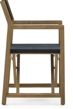 Tuinstoelen-Kave Home Vilara Tuinstoel Zwart