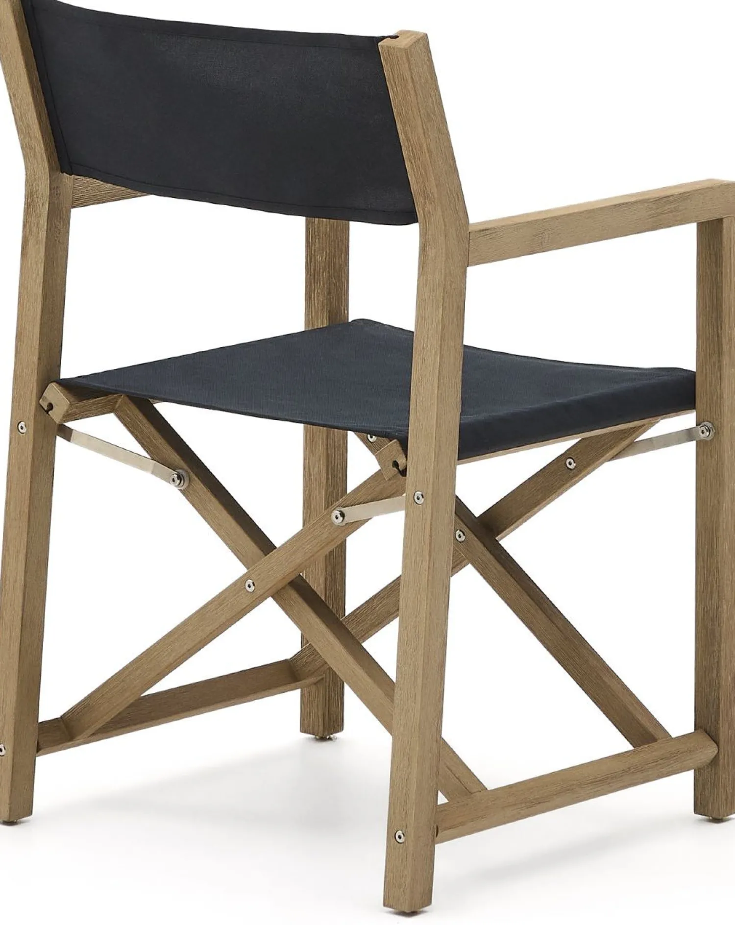 Tuinstoelen-Kave Home Vilara Tuinstoel Zwart