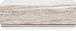 Marmeren Salontafels-Eleonora Vince Salontafel Beige, Wit