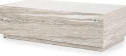 Marmeren Salontafels-Eleonora Vince Salontafel Beige, Wit
