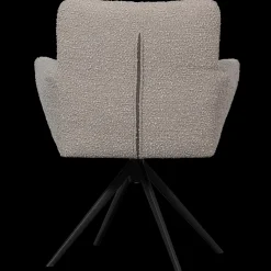 Draaibare Eetkamerstoelen|Eetkamerstoelen Met Armleuning-WOOOD Vinny Eetkamerstoel Sand