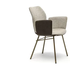 Eetkamerstoelen Met Armleuning-Havee Vista Armstoel Beige