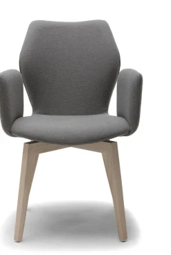 Eetkamerstoelen Met Armleuning-Havee Vista Armstoel Beige