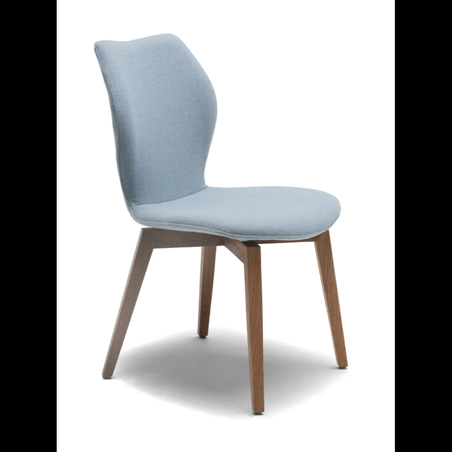 Eetkamerstoelen Zonder Armleuning-Havee Vista Eetkamerstoel Lichtblauw