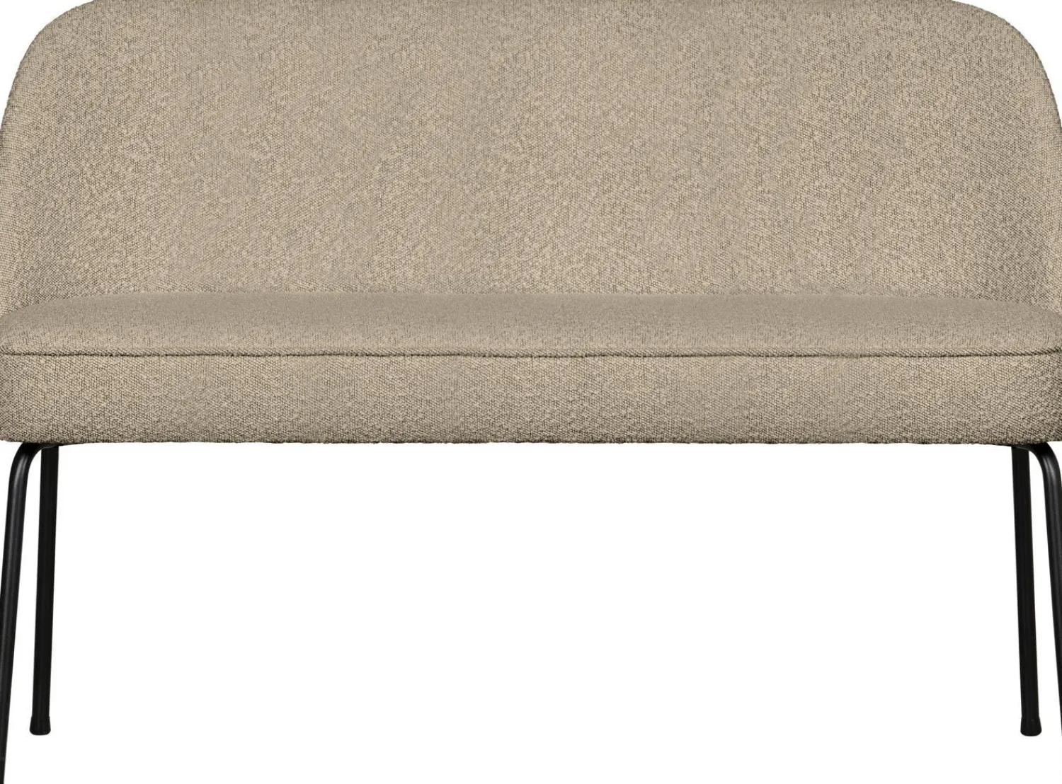 Stoffen Eetkamerbanken-WOOOD Vogue Eetkamerbank Beige