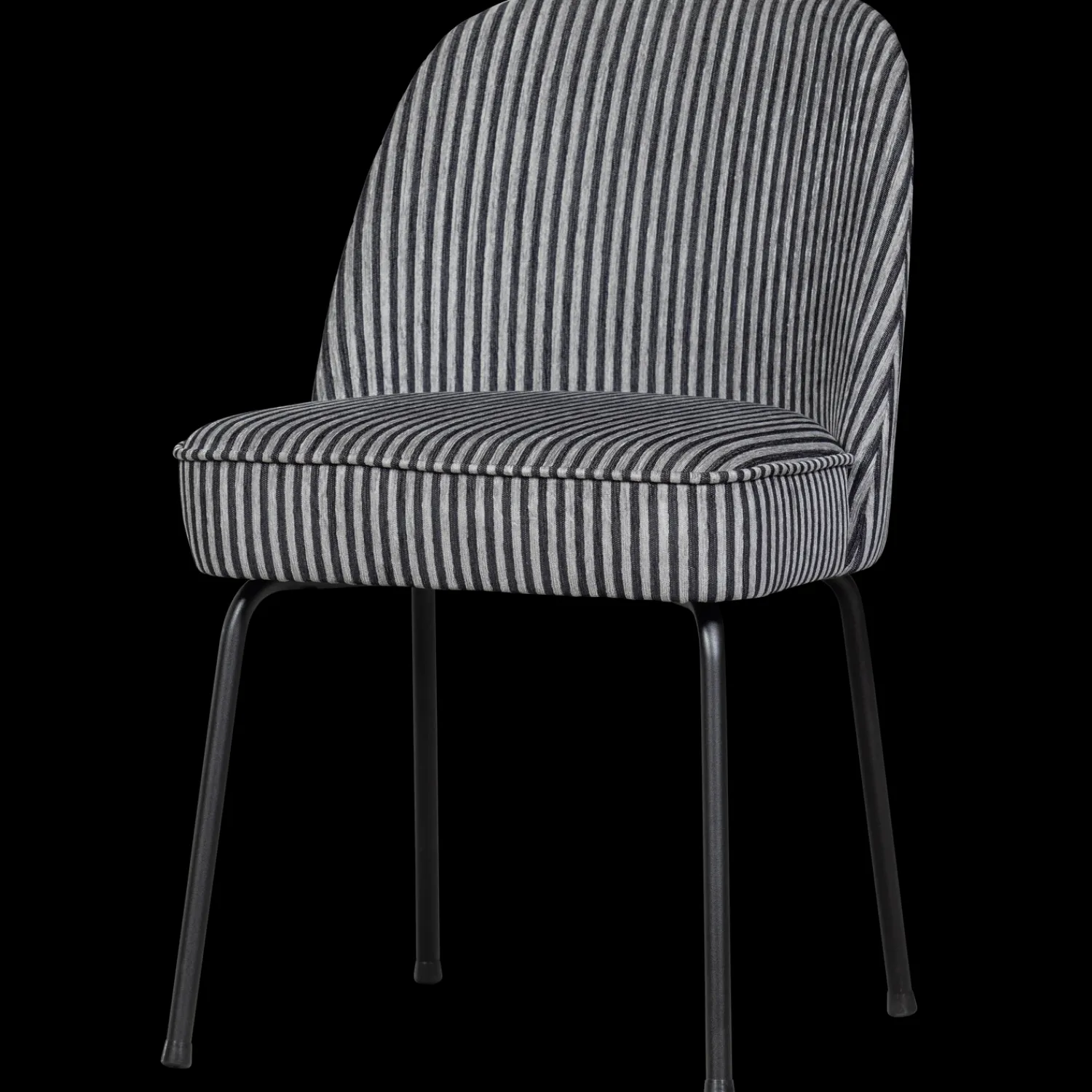 Eetkamerstoelen Zonder Armleuning-WOOOD Vogue Eetkamerstoel Black, Grey