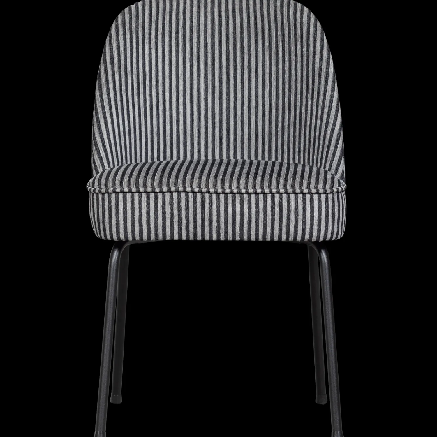 Eetkamerstoelen Zonder Armleuning-WOOOD Vogue Eetkamerstoel Black, Grey