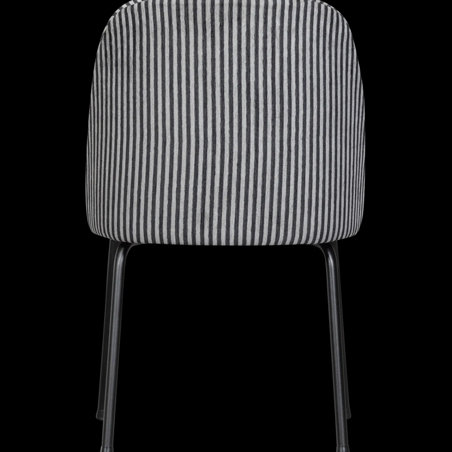 Eetkamerstoelen Zonder Armleuning-WOOOD Vogue Eetkamerstoel Black, Grey