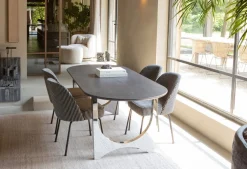 Eetkamerstoelen Zonder Armleuning-WOOOD Vogue Eetkamerstoel Black, Grey